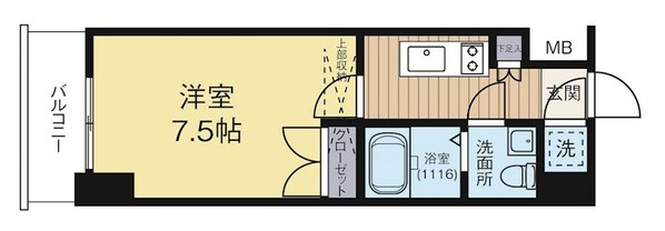 千代県庁口駅 徒歩13分 10階の物件間取画像